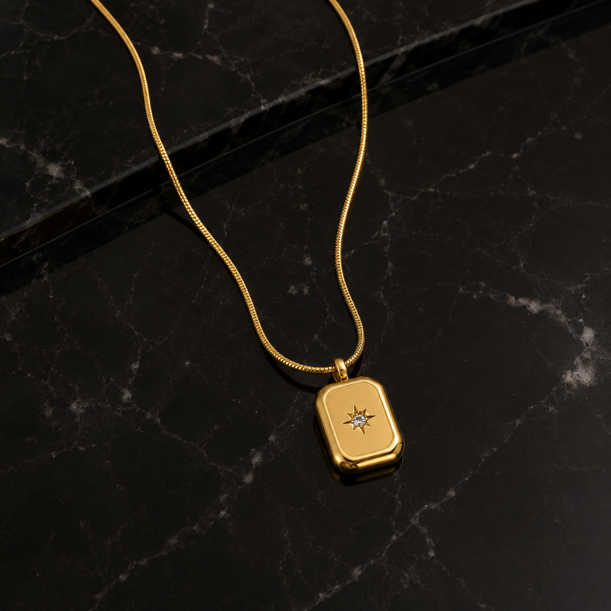 Golden Star Pendant