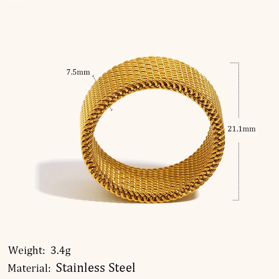 Classic Braided adjustable Ring