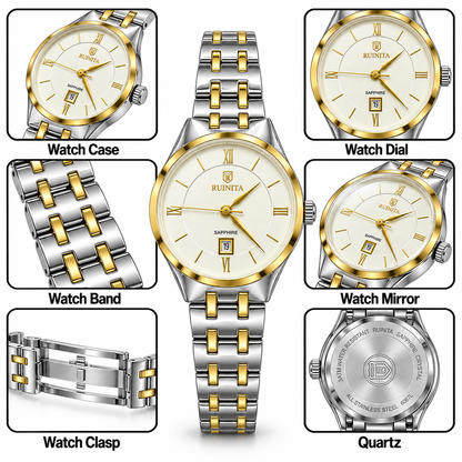 RUINITA Ivory Crown Watch