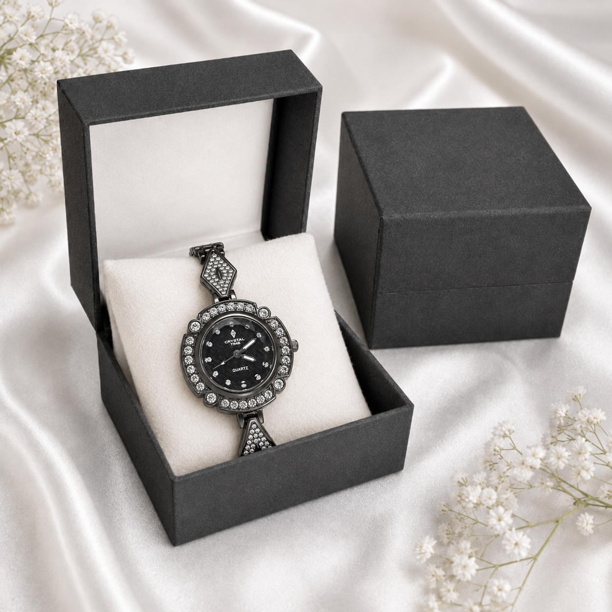 Royal Noir Timepiece Watch