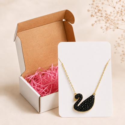 Swan Pendant Necklace