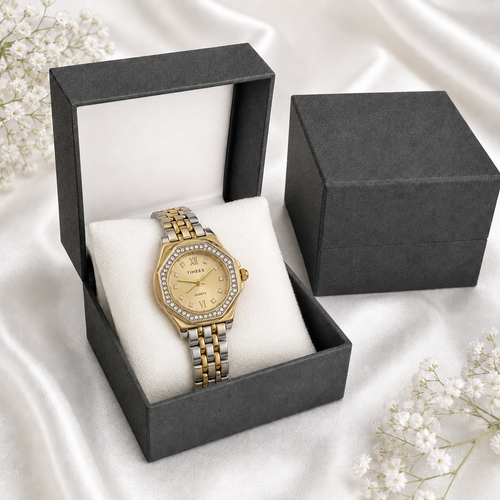Women’s Crystal Bezel Watch