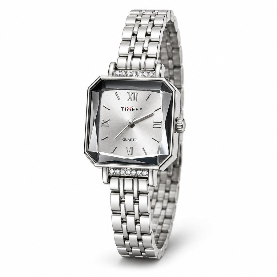 Faceted Square Watch