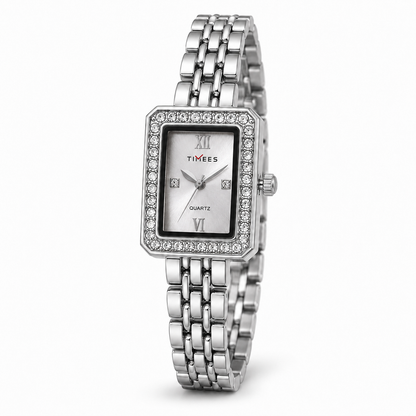 Rectangle Crystal Bracelet Watch