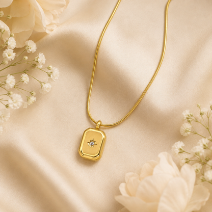 Celestial Crystal Pendant Necklace