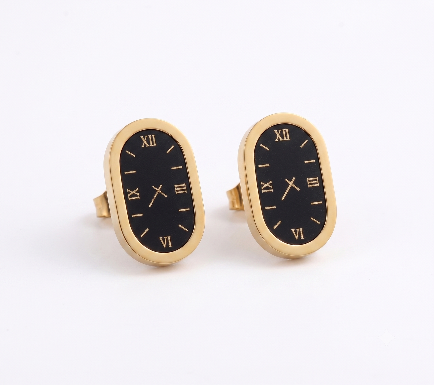 Vintage Clock Face Studs