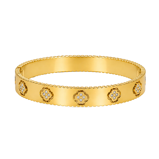 Clover Crystal Bracelet