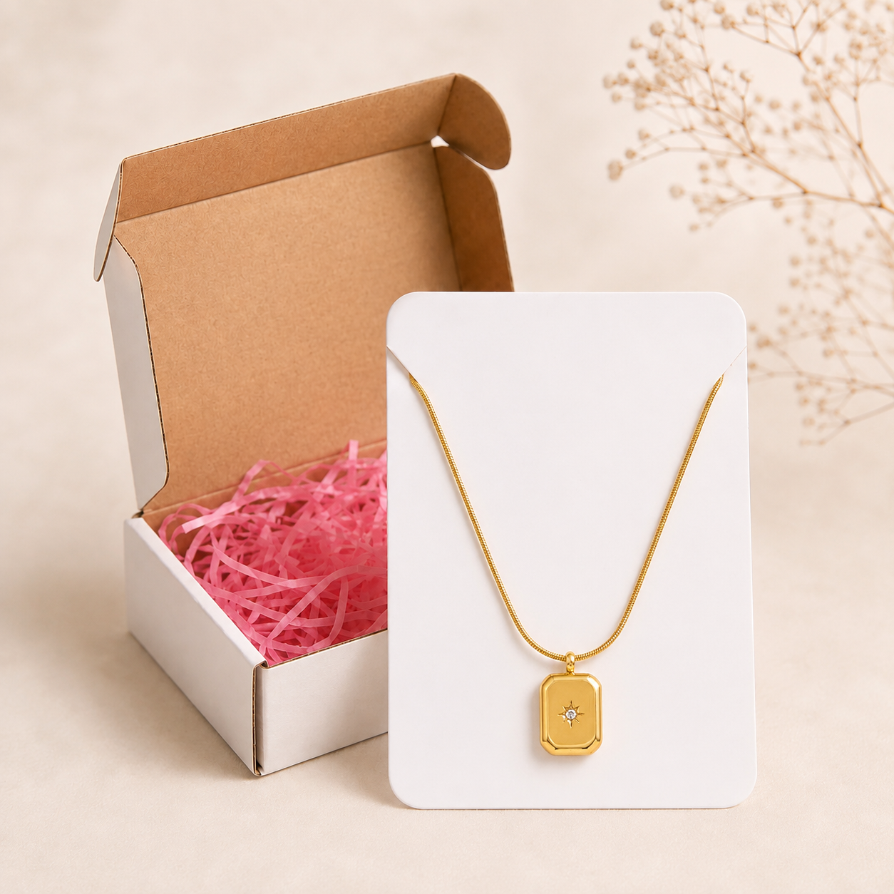 Celestial Crystal Pendant Necklace