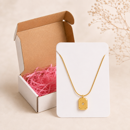 Celestial Crystal Pendant Necklace