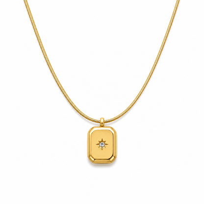 Celestial Crystal Pendant Necklace