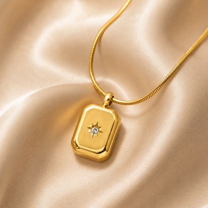 Celestial Crystal Pendant Necklace