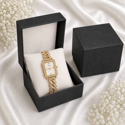 Crystal Chain Elegance Watch