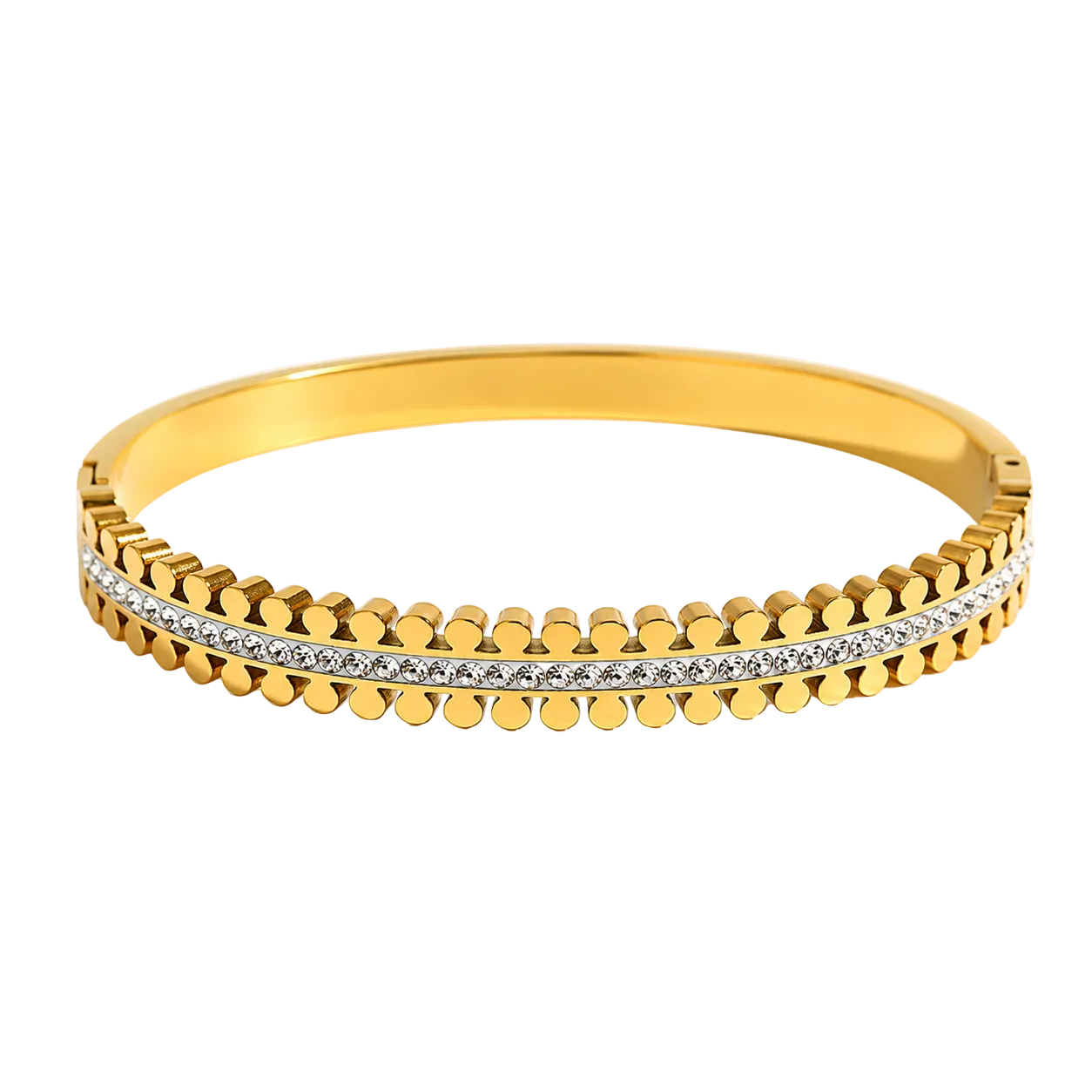 Elegant Crystal Bangle
