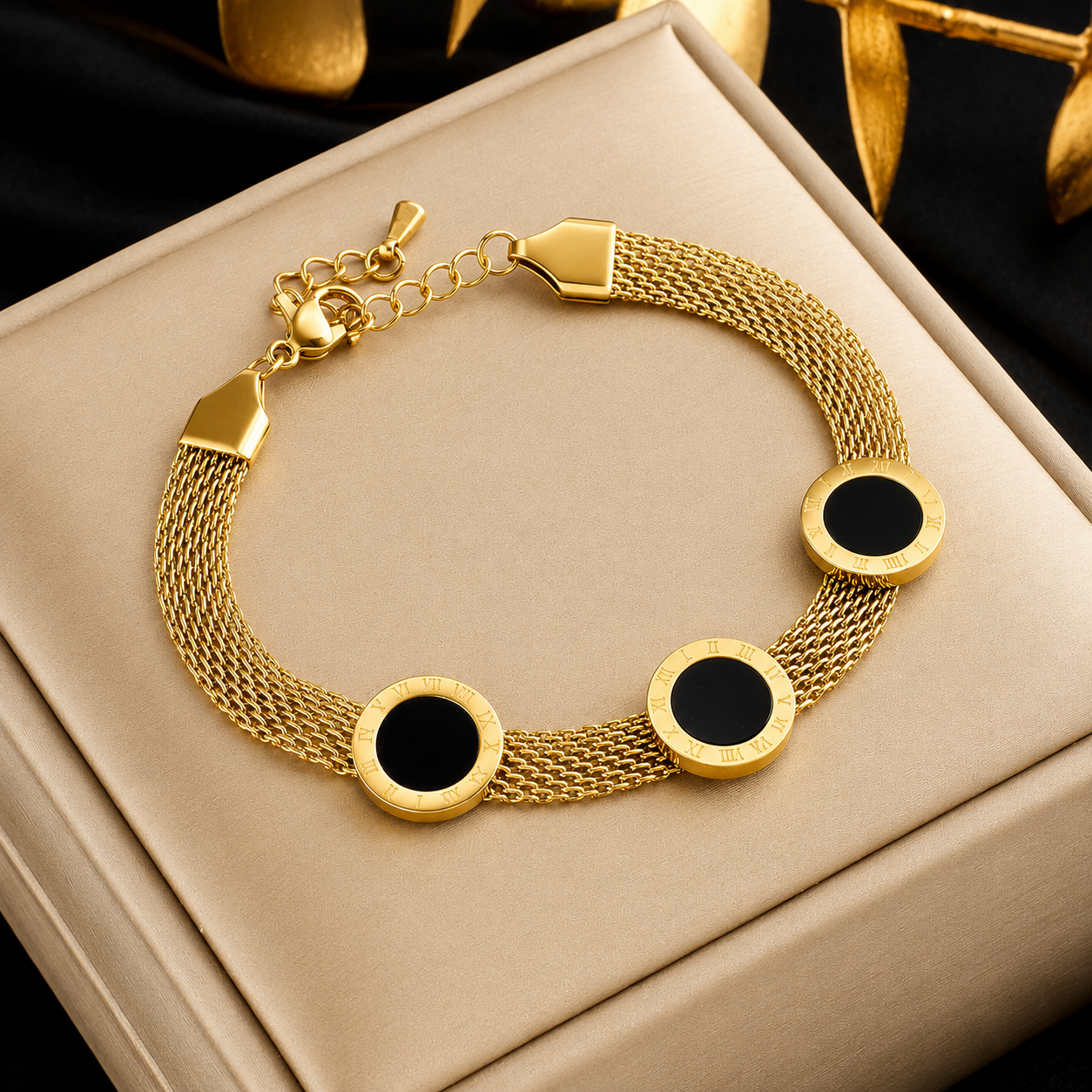Black Roman Bracelet