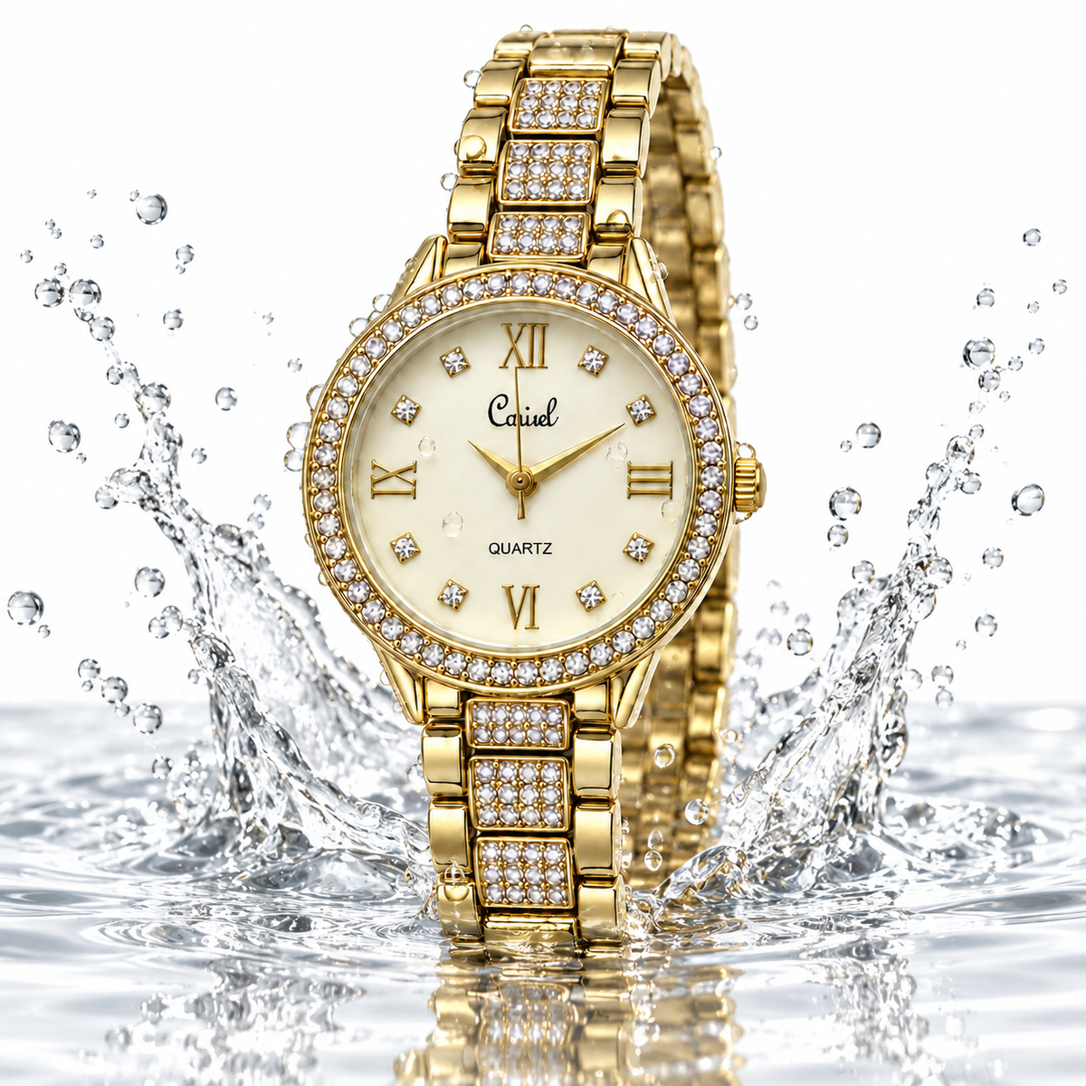 Roman Crystal Elegance Watch