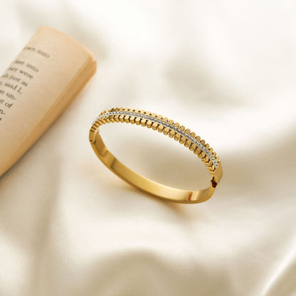 Elegant Crystal Bangle