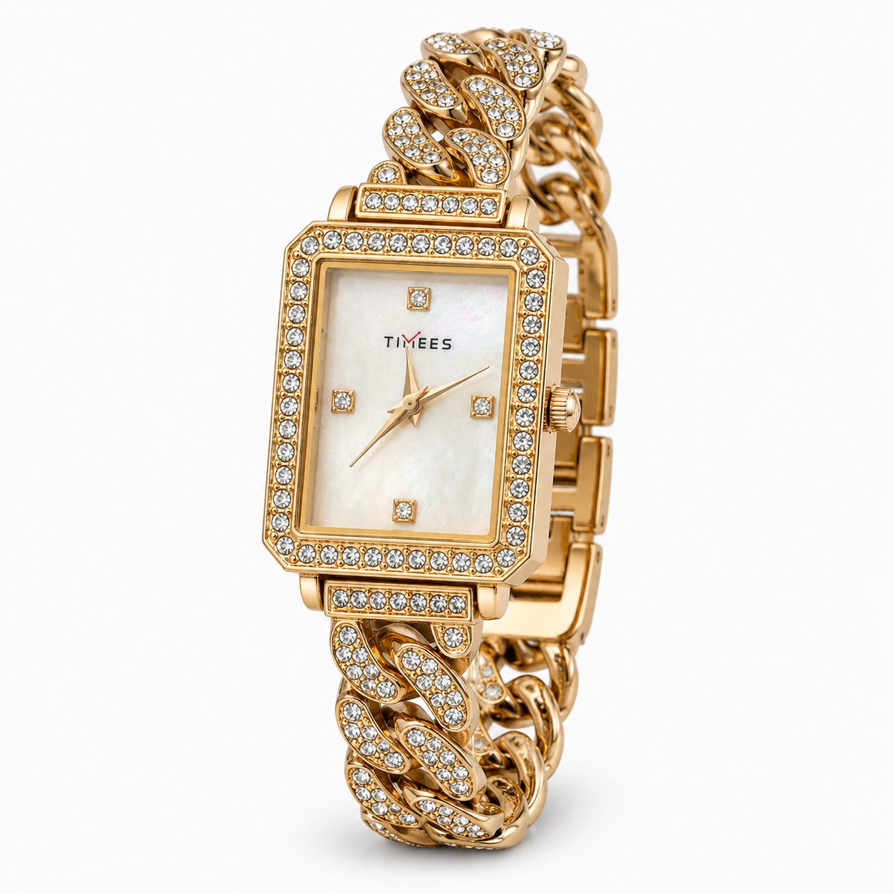Crystal Chain Elegance Watch