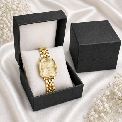 Golden Roman Elegance Watch