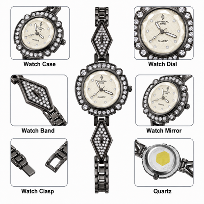 Royal Noir Timepiece Watch