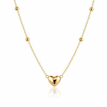 Sparkling Unique Heart Design Necklace