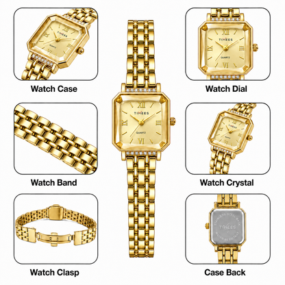 Golden Roman Elegance Watch
