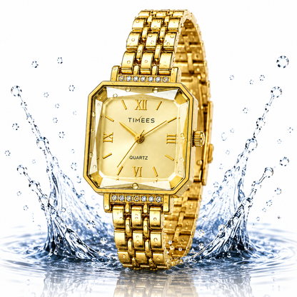 Golden Roman Elegance Watch