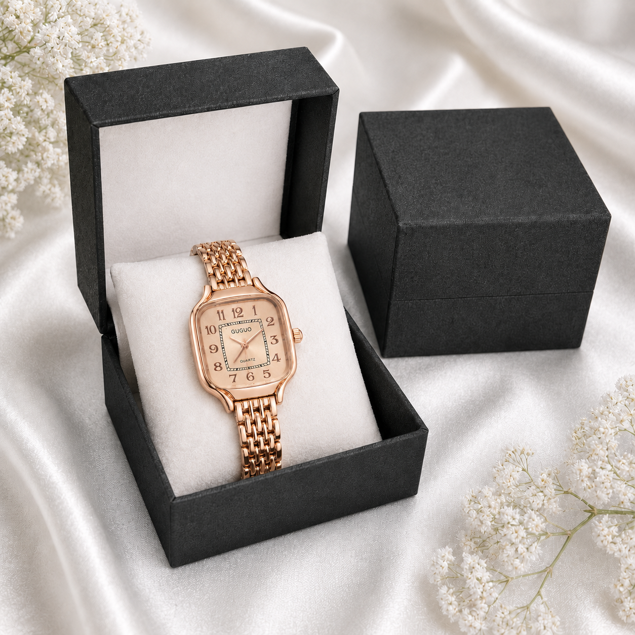 Classic Retro Square Watch