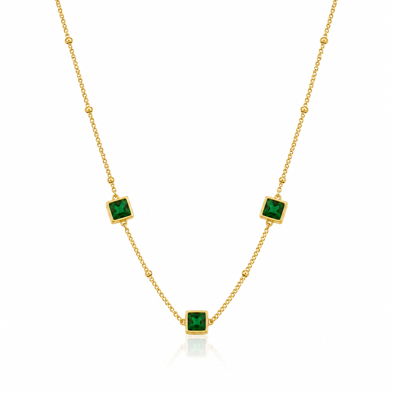 Green Stone Necklace