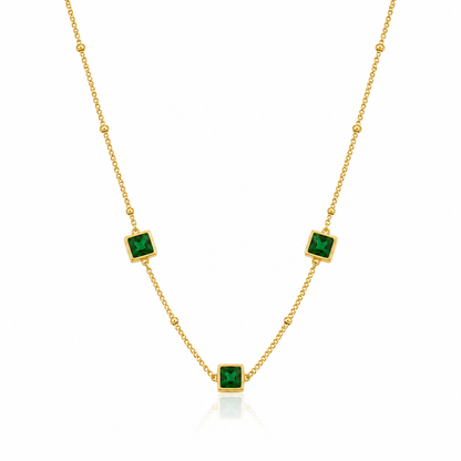 Green Stone Necklace