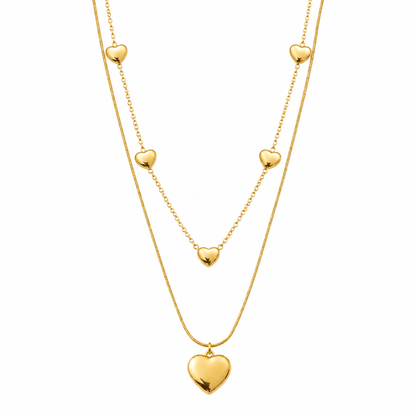 Golden Heart Necklace