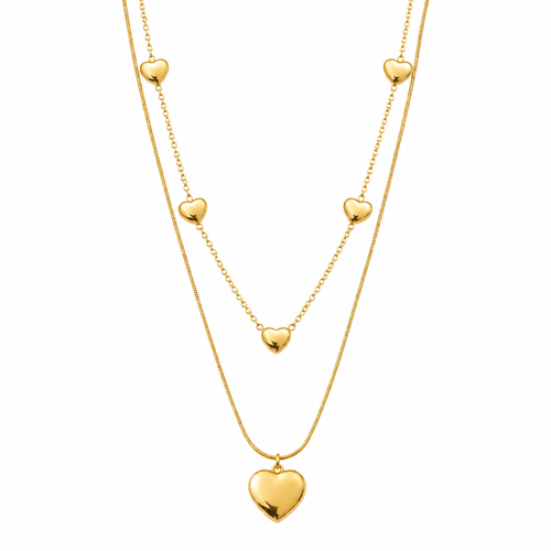 Golden Heart Necklace