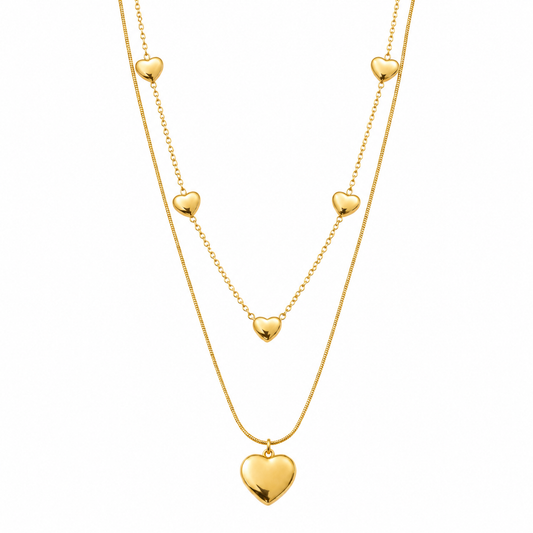 Golden Heart Necklace
