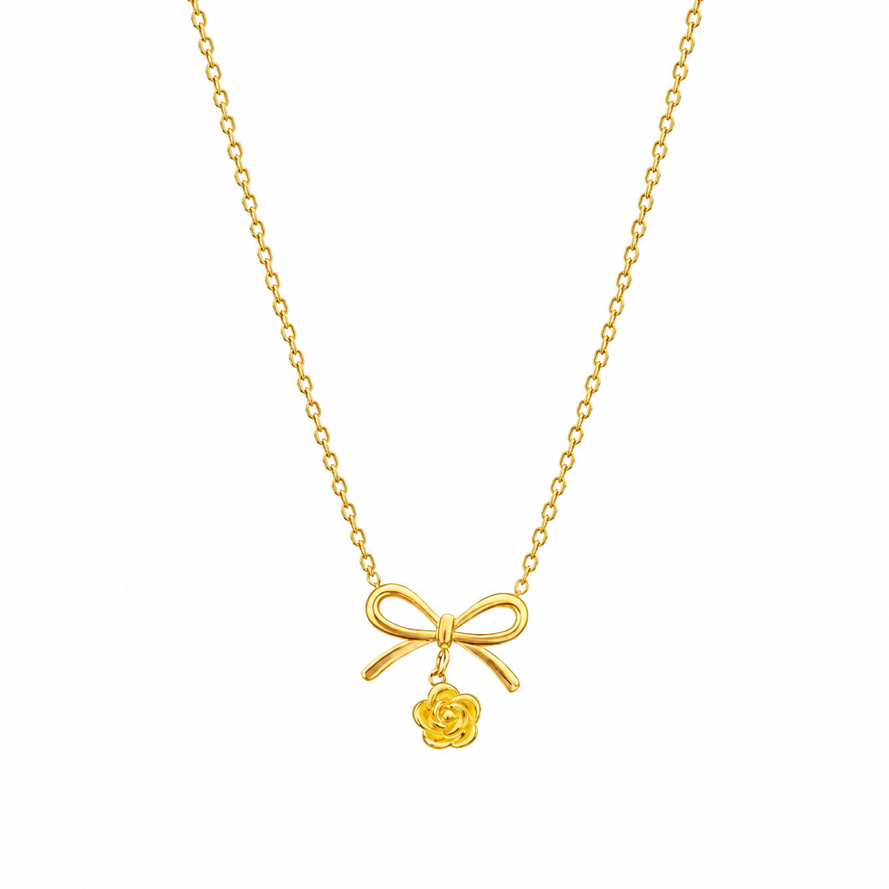 Bow Necklace