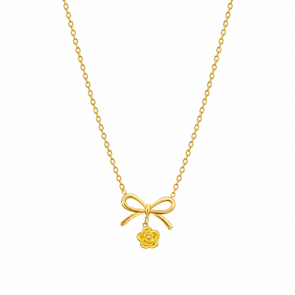 Bow Necklace