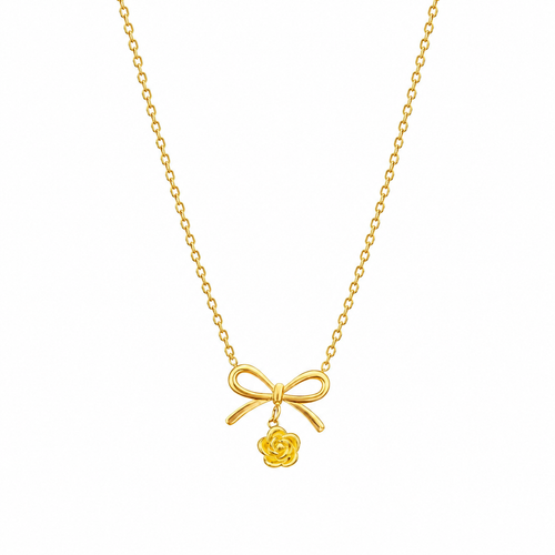 Bow Necklace