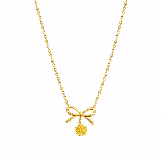 Bow Necklace