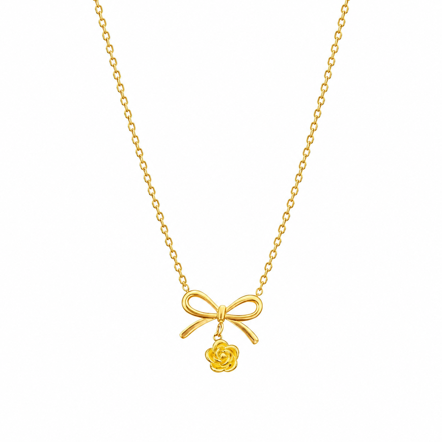 Bow Necklace
