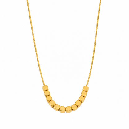 Golden Bead Necklace