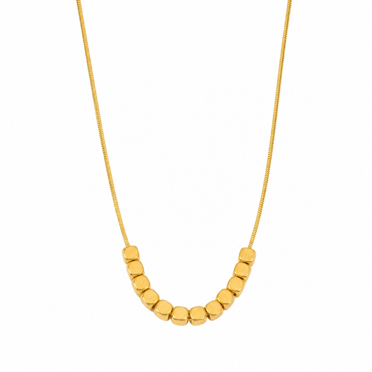 Golden Bead Necklace