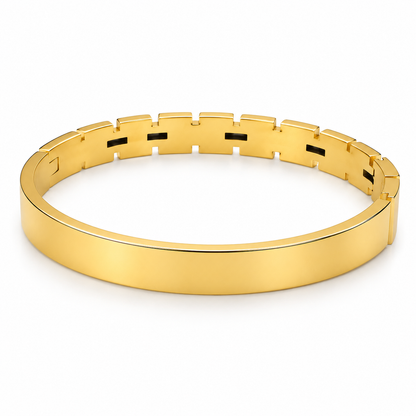 Black Stone Bangle