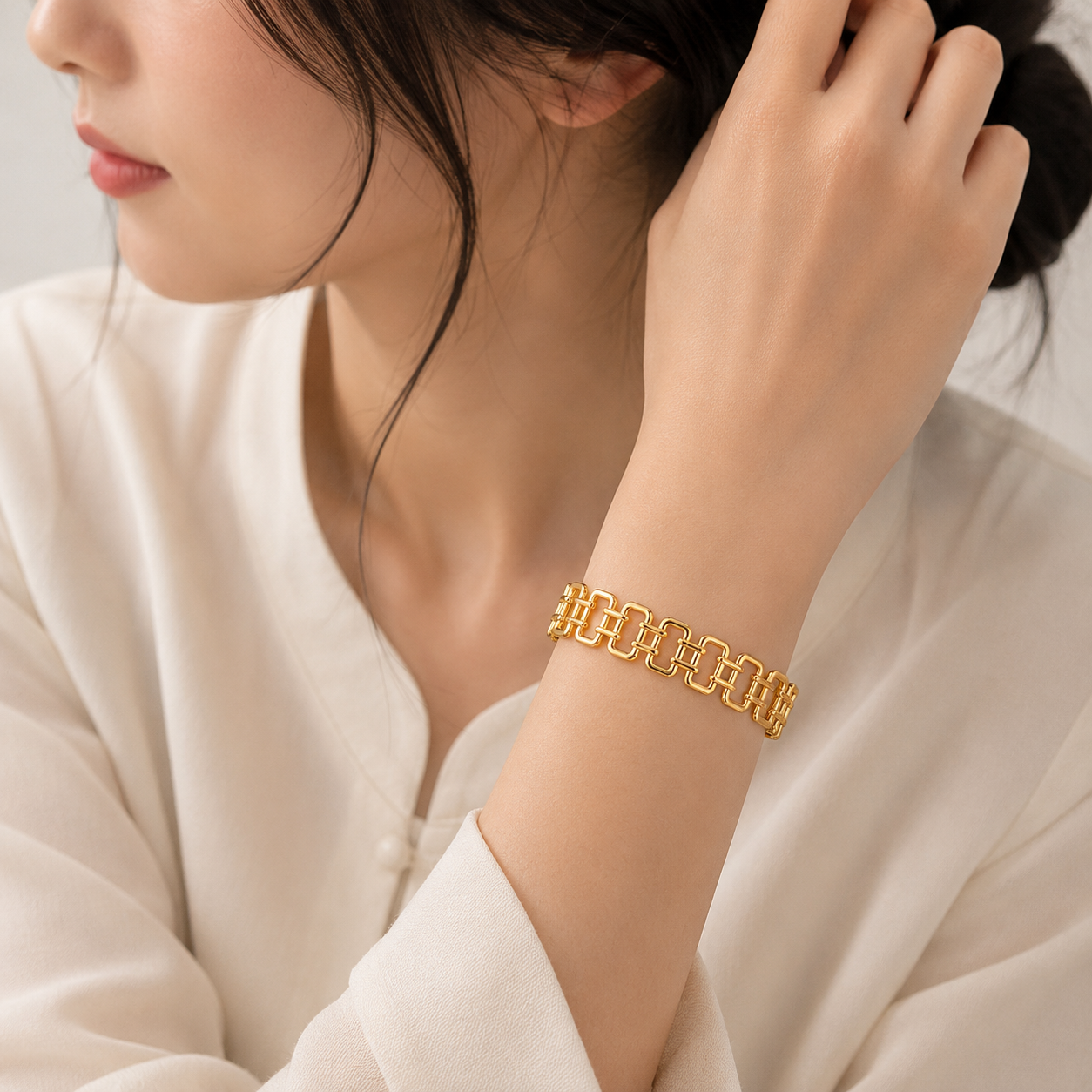 Link Cuff Bracelet