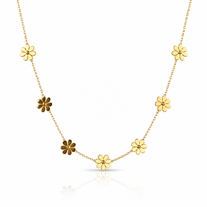 Sunflower Daisy Flower Necklace