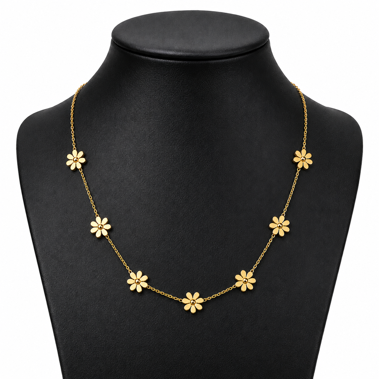 Sunflower Daisy Flower Necklace