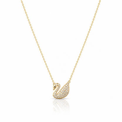 Swan Pendant Necklace
