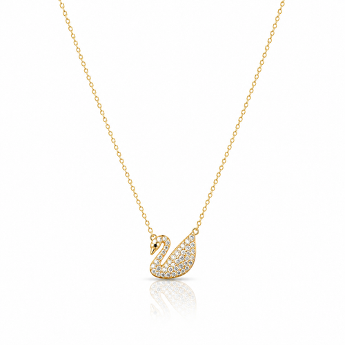 Swan Pendant Necklace