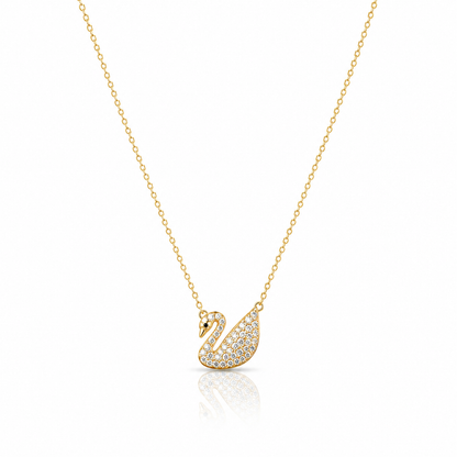 Swan Pendant Necklace