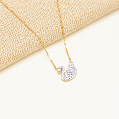 Swan Pendant Necklace
