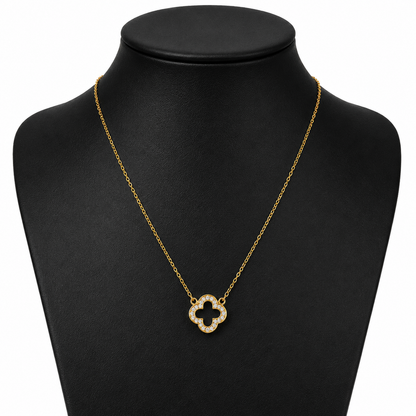 Clover Stone Necklace