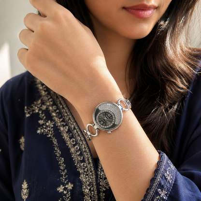 Crystal Accent Analogue Quartz Bracelet Watch