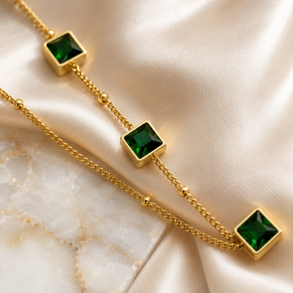 Green Stone Necklace